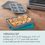 Juego de moldes profesionales para horno tostador, antiadherente, 4 piezas