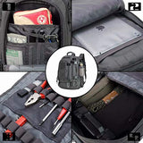 Mochila grande militar expansible de viaje PANS mochila táctica impermeable senderismo mochila para hombres