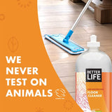 Better Life Naturally Dirt-Destroying Floor Cleaner, Citrus Mint, 32 fl oz (Pack of 2)