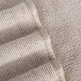 Toalla de baño de Microfibra superabsorbente antipelusa - Secado rápido - 145 x 76 cm - Pack de 4 (Beige)