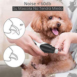 Lumbor37 Cortaúñas Profesional Eléctrico Recargable para Mascotas Corte de Uñas Indoloro Uñas Redondas, Adecuado para Gatos y Perros Grandes Medianos y Pequeños Mejora el Cortador de Uñas para Mascotas