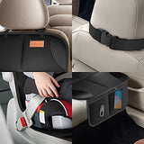 Smart eLf Protectores de Asiento para Coche Impermeable - 2 Piezas Protector de Asiento de Coche para los Asientos de Coche de Bebé Protector Seguro para Asiento Infantil - Compatible Isofix