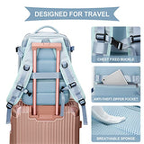 Mochila de viaje grande para mujer, mochila de transporte, mochila de senderismo, impermeable, mochila deportiva al aire última intervensión, mochila casual para la escuela, a2-Azul, X-large, Mochila