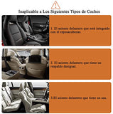 2 Pack Organizadores de Asiento Trasero e Automóvil - Organizadores para Asientos de Coches para Niños - Universal Protector Trasero del Asiento de Coche Cubierta Con Soporte de Pantalla Clara para Tableta - 9 Bolsillos de Almacenamiento|Uso Universal|Fác