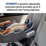 Graco Extend2Fit Asiento de Coche Rojo (Redmon)