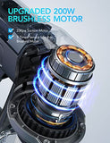 Greenote Aspiradora inalámbrica, 23000PA 4 en 1 aspiradora inalambrica, 200W Aspiradoras de Mano Portatil, con Faros LED de Motor Digital Dual, 35 Minutos de Funcionamiento, Hogar, Oficina, Coche