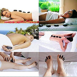 Juego de piedras de masaje profesional para masaje con piedras calientes y masaje de gemas, kit de calentador portátil para spas, terapia de masaje, relajación