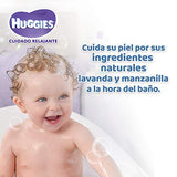 ▶ Huggies Cuidado Relajante, Pack con Jabón para bebé, shampoo para bebé y crema para bebé