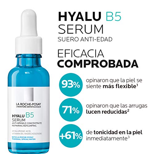 La Roche Posay Hyalu B5 Serum Facial de Acido Hialuronico con Vitamina B5 Puro. Suero Concentrado Antiarrugas, 30 ml