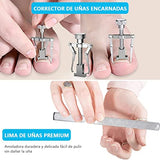 Kit De Herramientas Para Uñas Encarnadas, 11 Kits Que Contienen Cortaúñas Y Herramientas Para Eliminar El Acné, Nail Clipper Trimmer Cutter Corrector Fixer ,Además De Herramientas Para Eliminar El Acné Y Las Espinillas(11 PCS)
