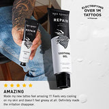 Mad Rabbit Reparación - Gel calmante e hidratante para tatuajes nuevos - Cuidado calmante del tatuaje con ingredientes naturales y orgánicos - Previene la irritación de la piel y los daños