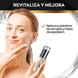 QVENE Serum Facial de Acido Hialuronico al 10% que Hidrata, Rejuvenece y Reafirma la Piel del Rostro, Suero Hidratante Efecto Botox, 50 ml