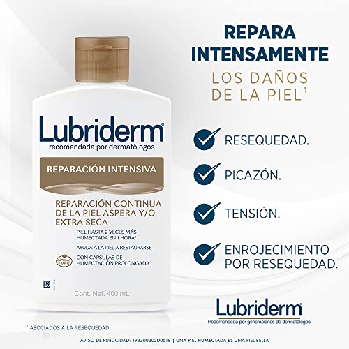 LUBRIDERM Crema Corporal Reparacion Intensiva 400 ml