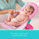 Summer Infant Deluxe Bañera, Rosa (Bubble Waves)