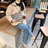 Bolsas de cosméticos para mujer, bolsa de cosméticos de pana estética, bolsos de mano para mujer, monederos, puntos sonrientes, organizador de maquillaje, bolsa de maquillaje para niñas, Beige, Bolsas de cosméticos para mujer, bolsa de maquillaje de gran