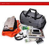 Bolsa de Viaje y Deporte Fitness Sport Bolso para Gimnasio, High capacity Gym Duffle Bag, con Correa de Hombro Extraíble para Mujeres y Hombres