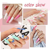 Juego de Esmaltes de UñAs Mate, Base de Gel Y Capa Superior, Esmalte de UñAs Set de Arte de UñAs Para SalóN de UñAs 7ml Cada Botella (Paquete de 3)