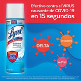 Lysol Aerosol Desinfectante para Superficies, Aroma Crisp Linen, 475g (el empaque puede variar )