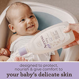 Aveeno Baby Daily Bathtime Solutions Gift Set to Nourish Skin for Baby and Mom, 4 items