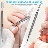 Kit De Herramientas Para Uñas Encarnadas, 11 Kits Que Contienen Cortaúñas Y Herramientas Para Eliminar El Acné, Nail Clipper Trimmer Cutter Corrector Fixer ,Además De Herramientas Para Eliminar El Acné Y Las Espinillas(11 PCS)