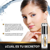 QVENE Serum Facial de Acido Hialuronico al 10% que Hidrata, Rejuvenece y Reafirma la Piel del Rostro, Suero Hidratante Efecto Botox, 50 ml
