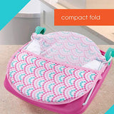 Summer Infant Deluxe Bañera, Rosa (Bubble Waves)