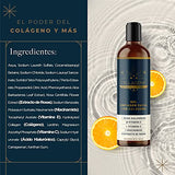 Gel Limpiador Facial 480ml. Acido Hialuronico, Colageno, Niacinamida, Vitamina C, Vitamina E y Extracto de Rosas - COLLAGENIC Limpieza Facial Limpiador de Poros Hidratante Facial Sustituto de Jabón Facial