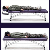 Cama de Masaje, de Aluminio Ligero de Belleza Tatuaje Cama del Balneario Portátil Acupuntura Cama Mesa de Masaje (Color : Style2)