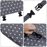 Arnés de viaje portátil para silla alta para bebé, arnés de tela lavable de seguridad con correas ajustables y cinturón de hombro