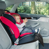 SMART ELF Protector de asiento de coche, [1 unidad] Protectores de asiento de coche grandes para asientos de niños con acolchado más grueso y bolsillos de malla antideslizantes para SUV, sedán, camión, asiento de coche de piel y tela
