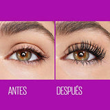 Maybelline Mascara para pestanas a prueba de agua false lash lift maybelline Negro A Prueba De Agua