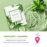 FOREO UFO Green Tea, mascarilla facial activa para piel grasa con imperfecciones, pack de 3, purificante y antioxidante, con té verde y extracto de ulmus, cruelty free, compatible con UFO 2 y UFO