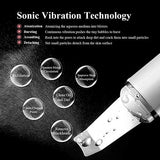 ANLAN Peeling Ultrasónico Facial Skin Scrubber Exfoliación Facial Ultrasónica Limpiador de Poros para Limpieza Facial y Cuidado Facial