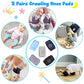 Baby Crawling Anti Slip Knee Pads Unisex Clothing Accessories Toddler Leg Warmer Safety Protective Cover Toddlers Learn To Socks Children Short Kneepads 5 Pairs
