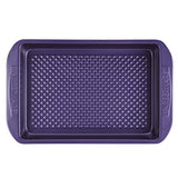 Juego de utensilios de cocina antiadherentes para hornear (4 piezas), color morado