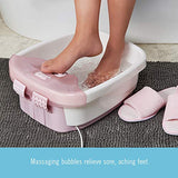 Deluxe-Foot Spa, mantenimiento del calor, nodos elevados, 3 accesorios