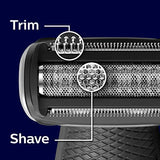 Philips Norelco BG7040/42 Bodygroom Series 7000 - Afeitadora de cuerpo a prueba de ducha con funda y cabezal de repuesto