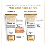 L'Oreal Paris bloqueador solar FPS 50+ L'Oréal Paris UV Defender hidratación intensa, 40ml