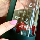 Botella de agua de vidrio de 32 onzas con marcador de tiempo y funda de silicona negra, tapa extra, botellas de agua de vidrio motivacionales, reutilizables, boca ancha, a prueba de fugas, botella de vidrio de 1 litro, sin BPA