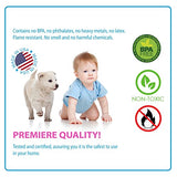 KidKusion 4 cojines de esquina de seguridad, paquete de 4 unidades, color negro, protector de esquina a prueba de niños, fabricado en Estados Unidos, seguridad infantil, parachoques de seguridad para muebles del hogar, protector de mesa a prueba de bebés,