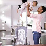 Ingenuity SmartServe - Trona 4 en 1 con bandeja abatible - Clayton - Silla alta, silla infantil y elevador