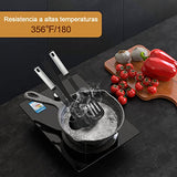 Juego de utensilios de cocina, 24pcs Utensilios de cocina de nailon y acero inoxidable, Antiadherentes y resistentes al calor, Juego de cocina con espátula, Accesorios útiles para ollas y sartenes y utensilios de cocina