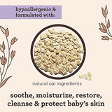 Aveeno Baby Daily Bathtime Solutions Gift Set to Nourish Skin for Baby and Mom, 4 items