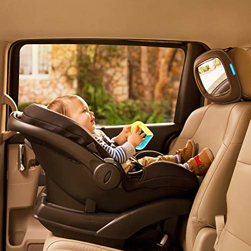 Munchkin Brica Espejo de Carro, Bebé a la Vista para Seguridad en el Auto