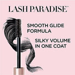 L'Oréal Paris Mascara de pestañas a prueba de agua Lash Paradise Negro 8.5ml