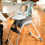 Ingenuity Trio 3 en 1, Silla Alta, Ridgedale, Gris