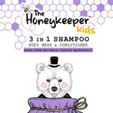 The Honey Keeper Shampoo 3 En 1 The Honeykeeper Lavender Dreams 414 Ml, Color, 1 Ml, Pack Of/Paquete De