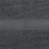 Toallas de mano gris de alta calidad, 100% algodón peinado hilado en anillo, ultra suaves y altamente absorbentes, 600 g/m², toallas de mano extragrandes de 16 x 28 pulgadas, toallas de mano de calidad de hotel y spa (paquete de 6)