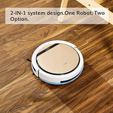 ILIFE V5s Pro Robot aspiradora, trapeador 2 en 1, Delgada, aspiradora robótica automática autocargable, Programa Diario, Ideal para Pelo de Mascota