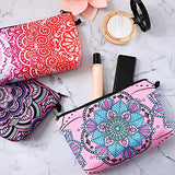12 bolsas de cosméticos, bolsas de maquillaje, bolsa de aseo espaciosa, impermeable, bolsa organizadora con cierre, accesorios de maquillaje para mujeres y niñas, Como se muestra en la imagen., Estilo clásico